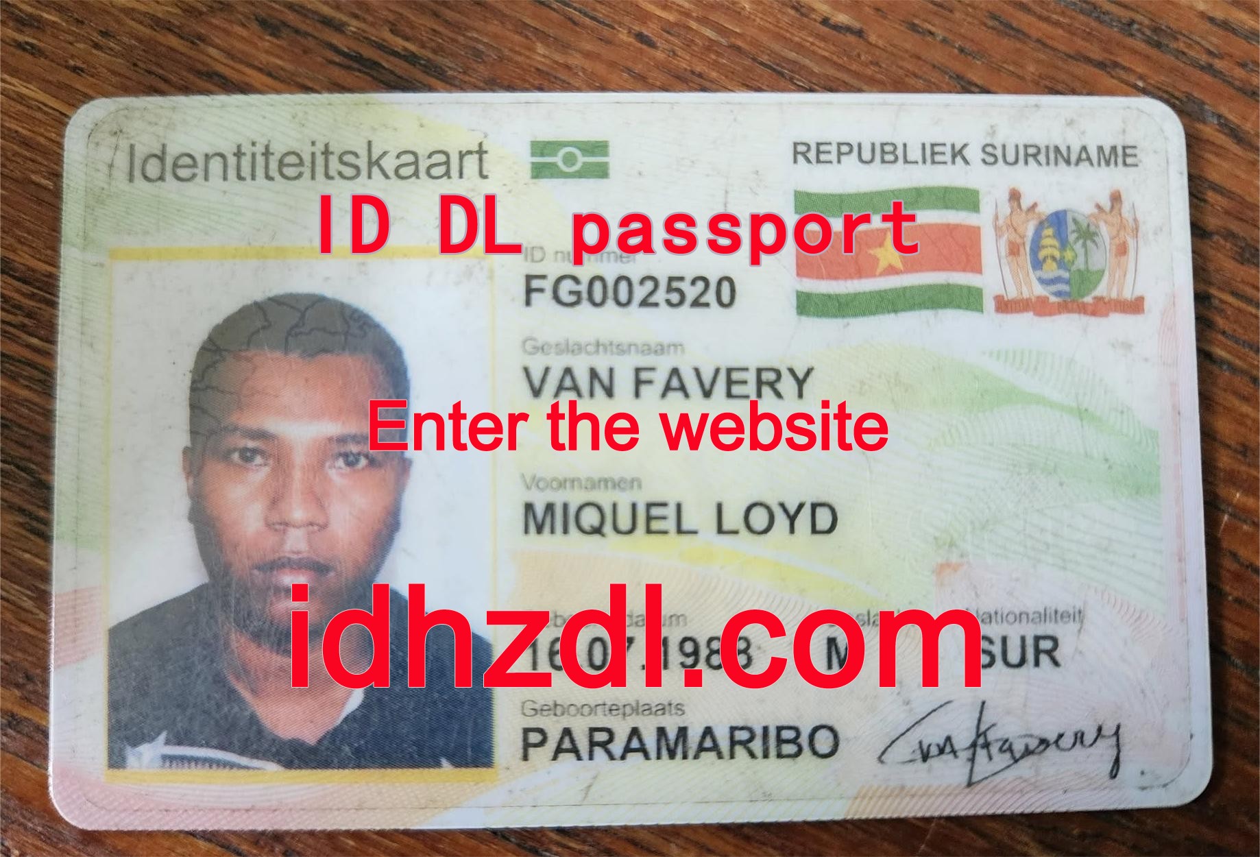 How-to-get-a-Surinamese-ID-card
